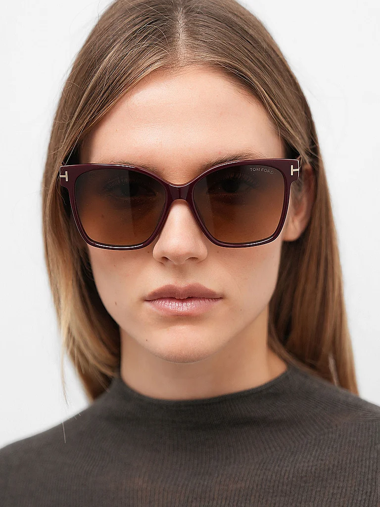 TOM FORD Sonnenbrille FT1312/56 dunkelrot damen 2